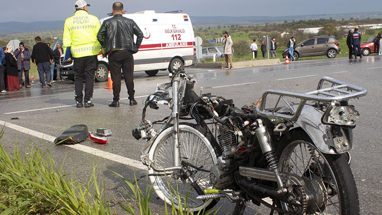 17 Yaşındaki Motosiklet Sürücüsü, Geçirdiği Kaza Sonrasında Hayatını Kaybetti.