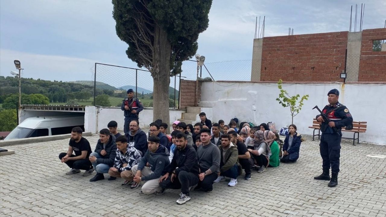 Aydın'da 46 düzensiz göçmen yakalandı