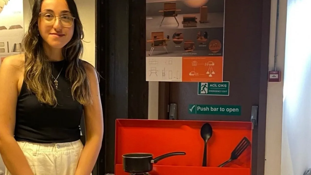 BİLGİ öğrencisi depremden etkilenenler için "mobil mutfak" tasarladı