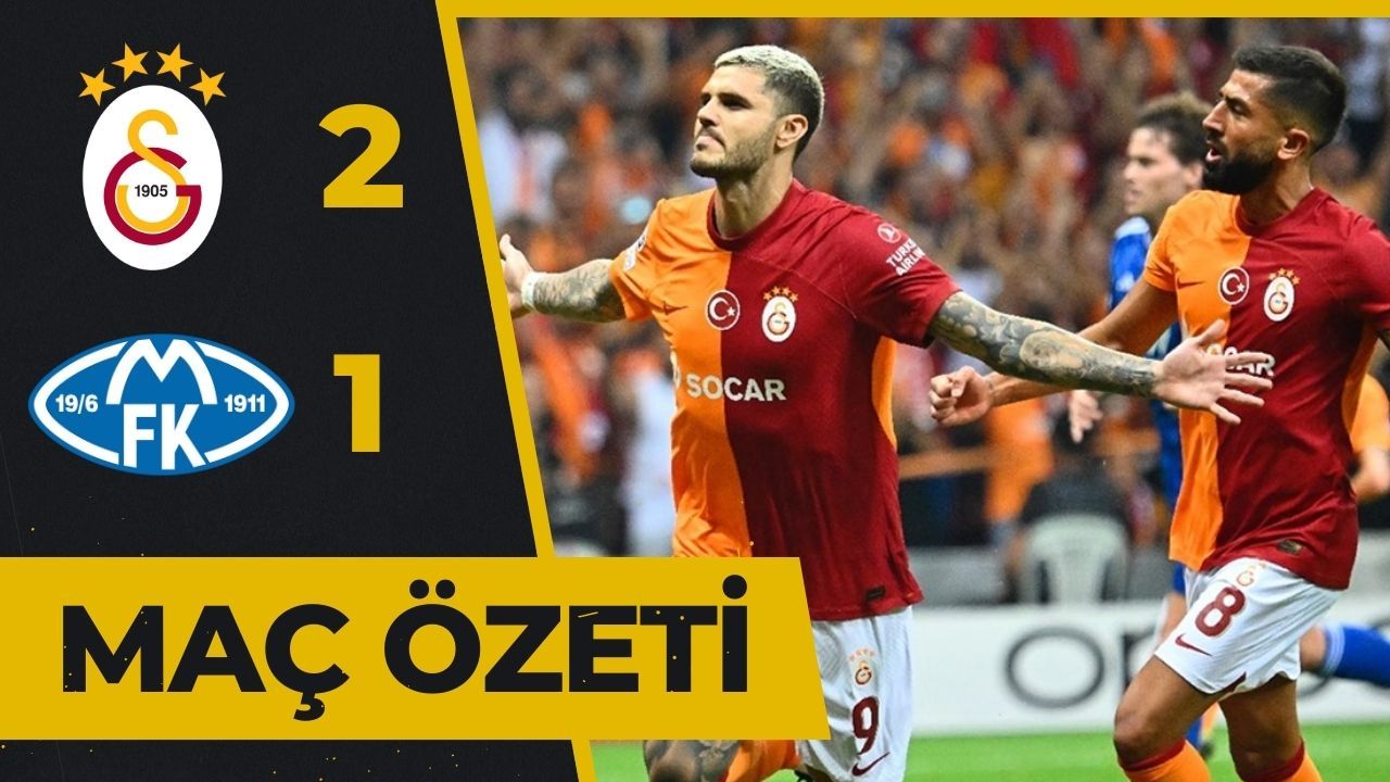 Galatasaray 2-1 Molde maç özeti ve golleri izle