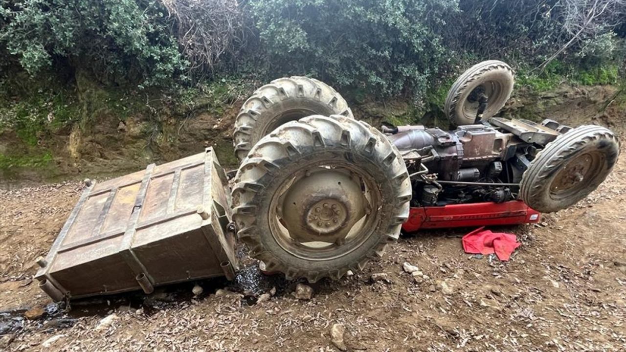 İzmir'de Devrilen Traktörün Sürücüsü Süleyman Avcı öldü