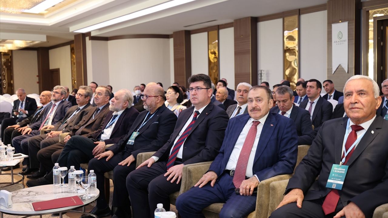 Afyonkarahisar'da Türk Dünyası 1. Su Çalıştayı başladı