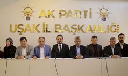 AK Parti Uşak İl Başkanlığı Bayramlaşma Programı Düzenledi