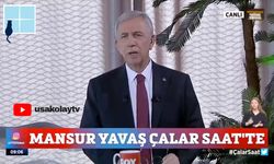 ABB Belediye Başkanı Mansur Yavaş ; “Uşak Dün Tarihi Bir Gün Yaşadı”