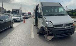 KOCAELİ - 5 aracın karıştığı zincirleme trafik kazasında 1 kişi yaralandı