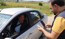Hocalar'da jandarma ve polisten ortak denetim