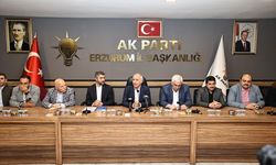 ERZURUM - AK Parti Genel Başkanvekili Ala, Erzurum'da partililerle bir araya geldi