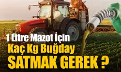 1 Litre Mazot İçin Kaç Kilogram Buğday Satmak Gerek ?