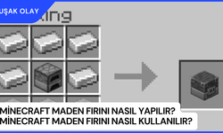 Minecraft Maden Fırını Nasıl Yapılır? Minecraft Maden Fırını Nasıl Kullanılır?