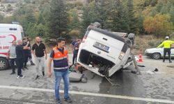 Kütahya'da devrilen minibüsün sürücüsü Bekir Işık öldü