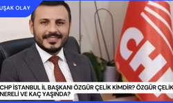 CHP İstanbul İl Başkanı Özgür Çelik Kimdir? Özgür Çelik Nereli ve Kaç Yaşında?