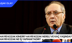 Hayri Kozak Kimdir? Hayri Kozak Nereli ve Kaç Yaşında? Hayri Kozak Ne İş Yapmaktadır?