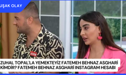 Zuhal Topal'la Yemekteyiz Fatemeh Behnaz Asghari Kimdir? Fatemeh Behnaz Asghari Instagram Hesabı