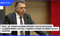 Prof. Dr. Engin Yıldırım Kimdir? AYM Üyesi Engin Yıldırım Nereli ve Kaç Yaşında? Engin Yıldırım hayatı Kariyeri