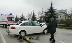 Salihli'de kaza 5 kişi  ağır yaralandı