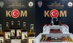 Uşak Emniyeti Cinsel İçerikli Hap ve Kaçak İçki Yakaladı