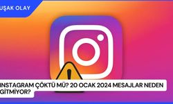 Instagram çöktü mü? 20 Ocak 2024 Instagram Mesajlar neden gitmiyor?