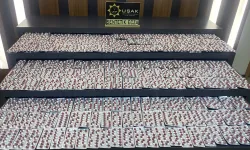 Uşak’ta 4 Bin 568 Adet Sentetik Hap Ele Geçirildi