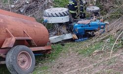 Manisa'da Devrilen Traktörün Sürücüsü Halil İbrahim Mamur Öldü