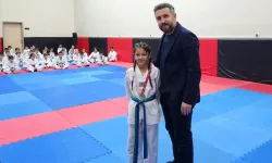 Uşak'ta Taekwondo Sporcularının Kuşak Sınavı Heyecanı