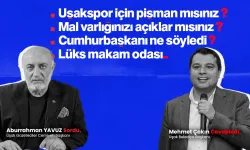 Uşak Belediye Başkanı Çakın, Abdurrahman Yavuz’un Sorularını Yanıtladı