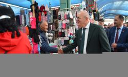 Manisa Büyükşehir Belediye Başkanı Ergün, Demirci'de ziyaretlerde bulundu
