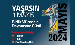 Eğitim Sen Uşak Şubesinden 1 Mayıs Açıklaması!