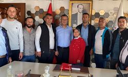 Alaşehir'in ilk kadın muhtarından belediye başkanına ziyaret