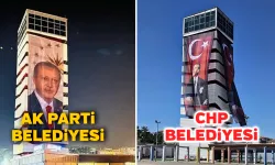 Ak Parti Varken Erdoğan, CHP Varken Atatürk Posteri