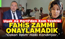 Uşak Ak Parti'den Kayaağıl ve Sosyal Tesis Zammı Tepkisi: Fahiş Artışa Onay Vermedik..!
