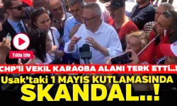 Uşak'taki 1 Mayıs Kutlamalarında Skandal..!