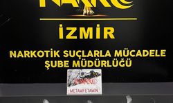 İzmir'de 7 kilogram sentetik uyuşturucuyla yakalanan şüpheli tutuklandı