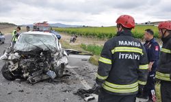 Manisa'da trafik kazasında Turgutlu Ticaret ve Sanayi Odası Başkanı ile 2 kişi yaralandı