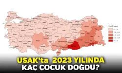 Uşak’ta 2023 Yılında Kaç Çocuk Doğdu