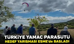 Türkiye Yamaç Paraşütü Hedef Yarışması Eşme'de Başladı