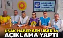 Haber Sen Uşak Temsilciliği Açıklama Yaptı