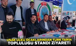 Uşak Ülkü Ocaklarından Türk Tarih Topluluğu Standı Ziyareti