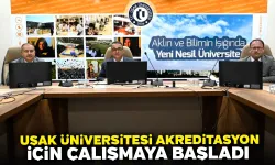 Uşak Üniversitesi Akreditasyon İçin Çalışmaya Başladı