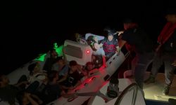 Fethiye açıklarında 12 düzensiz göçmen yakalandı
