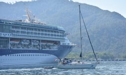 Yolcu gemisi "Marella Discovery" Marmaris'e geldi