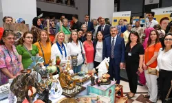 Hayat Boyu Öğrendiklerini Sergiye Yansıttılar