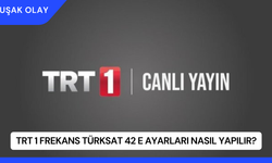 TRT 1 Frekans Türksat 42 E Ayarları Nasıl Yapılır?
