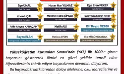 Uşak’tan YKS’de İlk Bine 12 Öğrenci Girdi