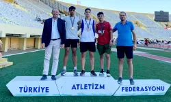 Uşaklı Orçun Duran Atletizm'de Türkiye Şampiyonu Oldu!