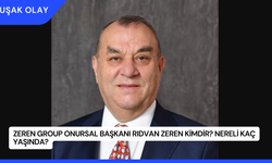 Zeren Group Onursal Başkanı Rıdvan Zeren Kimdir? Nereli Kaç Yaşında?