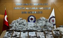 İzmir'de 124 kilo esrar ile 350 sentetik ecza ele geçirildi, şüpheli tutuklandı