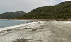 BURDUR - Salda Gölü'ne giren genç boğuldu