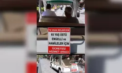 İsmetpaşa Caddesi’nde Golf Aracı İle Ulaşım