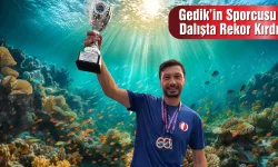 Gedik’in Sporcusu Dalışta Rekor Kırdı