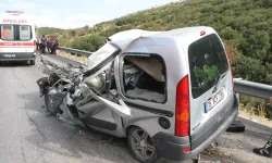 Denizli'de kaza yapan kardeşinin yanına gitmek isteyen sürücü kazada yaralandı